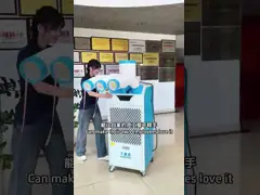 Portable Air Purification Air Cooler Mobile Air Cooling Gadget