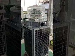 Self contained solar powered marine lantern