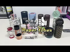Bolsa de presente de cilindro de manuseio doces Big Gift Candle Cartoon Toy Flower Packing Craft Paper Tube com logotipo
