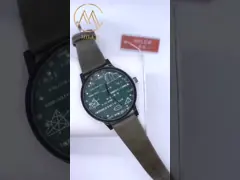 OEM Kids Custom Leather Strap Watch Waterproof Wrist Watch For Teenager