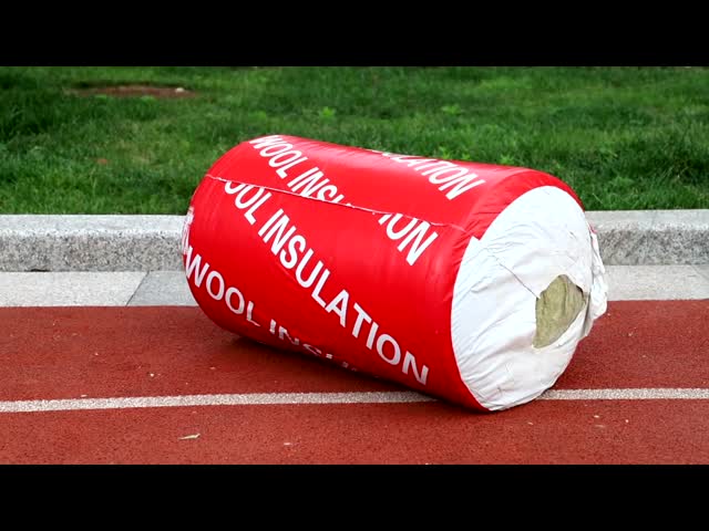 50 MM Stone Wool Blanket Insulation Material Mineral Wool Thermal Insulation Felt For Industrial Ventilation System