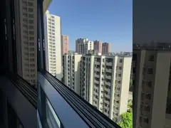 130 Series Suspended Six Track Thermal Break Sliding Window Aluminum Alloy 6063-T6 Villa Closed Balcony Floor To Ceiling Glass