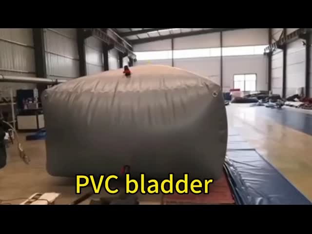 Portable water bladder PVC tarpaulin leak-proof convenient for camping water supply