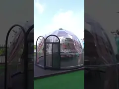 Dome Guesthouse Restaurant Bubble Tent Privacy Curtains Coffee Bar Modular Tiny House Bubble