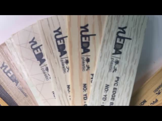 High Glossy Plastic Edging Tape PVC/ABS Edge Banding Tape For Furniture 0.4mm-3mm