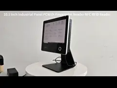 Rugged 10.1 Inch Industrial Touch Panel PC With Fingerprint Reader RFID NFC Reader