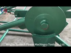ISO 15101 59kg Hydraulic Tensioner Electrical Cable Reel Stands For Overhead Line