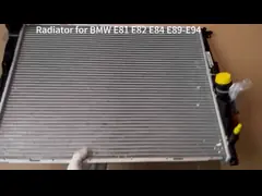 Алюминиевый радиатор водонагреватель для BMW E81 E82 E84 E87 E88 E89 E91 E92 E93 17117562079 video