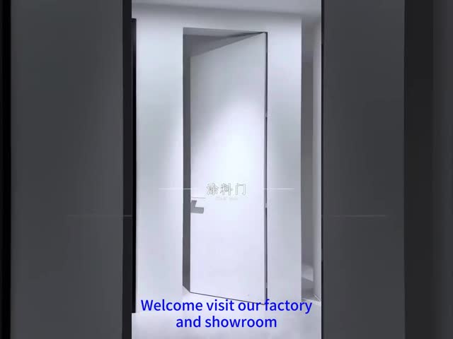 White Finished Aluminium Glass Hinged Door Contemporary  Aluminum Folding Doors