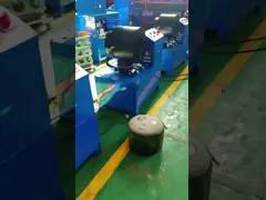PLC Control System OEM Service Industrial 16 Dies Blue Colors 4 Inch Crimping Range Electric Hydraulic Crimping Tool 0.01mm Accuracy Hose Crimping Machine