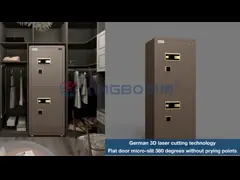 সলিড স্টীল ডাবল ডোর হোম সেফ বক্স নিরাপত্তা জন্য H1500mm YB/RS-150D