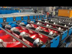 Metal Tr4 0.8mm Automatic Plc Roofing Sheet Roll Forming Machine