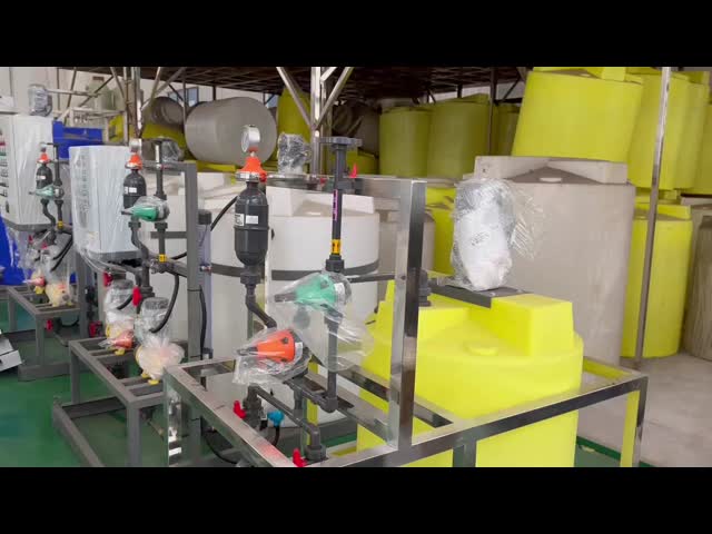 Solid Chemical Dosing System Small Chemical Dosing Pump Automatic