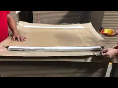 Single Layer Kraft Paper Roll for Packaging , Anti Curl 50m Kraft Paper Reel