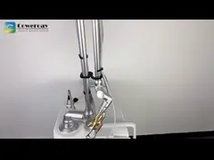 Радиочастотный CO2 лазерное оборудование красоты 10.6um для снятия растяжек / рубцов от прыщей video