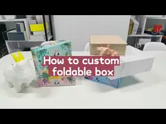 Boîte à papier à aimants pliables rigides sur mesure Boîte cadeau à rouge à lèvres Emballage Boîtes cadeau à fermeture magnétique