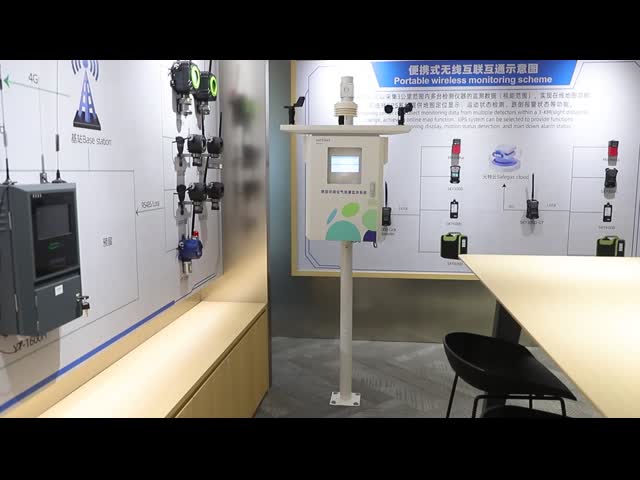 Online Air Quality Detector Online System PM2.5 CO2 Concentration Monitoring Imported Sensor