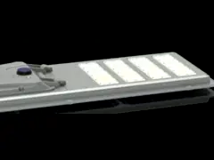 4800lm 100w All In One Solar Street Lights For High Way Road Self Cleaning
