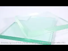Mimarlık Tempered Glass 6mm 8mm 10mm 12mm sertleştirilmiş laminatlı cam zemin Tempered Sheet Glass For Building Glass / Curtain Wall