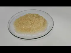 201*7 Resin Polystyrene Desalination Process Strong Base Anion Exchange Resin Sample