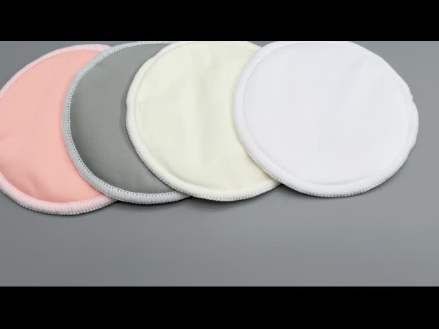 Comfort Washable Breast Pads Clothing Microfiber TPU PUL Towel Postpartum Leaking Proof OEM