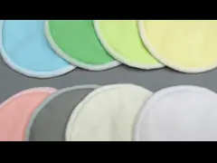 Comfort Washable Breast Pads Clothing Microfiber TPU PUL Towel Postpartum Leaking Proof OEM