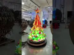 Christmas Trees Creative LED Display Screen GOB Technology With IP13 Rating