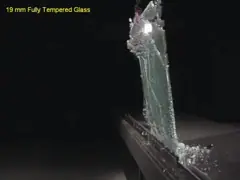 Güvenlik Kapıları İçin Kurşun geçirmez Tempered Laminated Cam