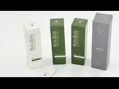 White cardboard box cosmetics toothbrush toothpaste packaging box color box printing logo