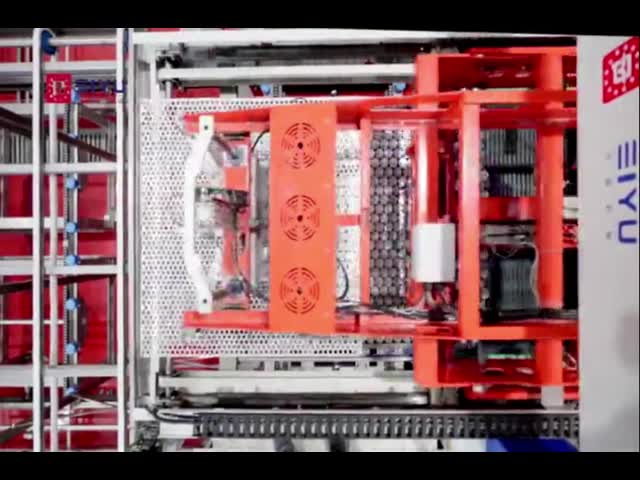 Automatic Juice Drinking Water Packing Machine Loading And Unloading Cage System