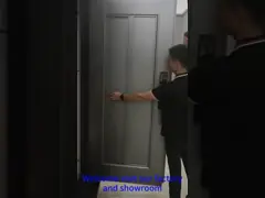 OEM ODM Aluminum Room Door Fire Rated Steel Door Moisture Protection