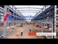Sturdy Auto Repair Shop Prefabricated Steel Workshop Building