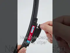 Advanced Rubber High End Car Wipers Unique Design Low Energy Consumption