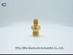 50Ohm Gold Plated SMA to SSMA Female RF Adapter