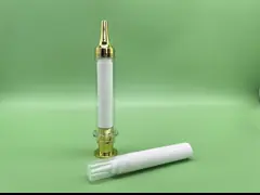 Косметический шприц безвоздушная бутылка 10 мл Крем для глаз Бутылка для ухода за кожей video