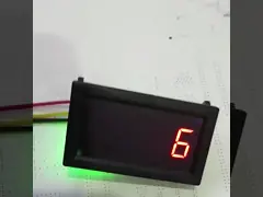 Five-digit small size pulse signal tachometer Juyi DC brushless motor driver speed display module
