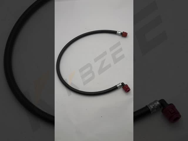 PC200-8 PC220-8 HIGH QUALITY FUEL FLEXIBLE HOSE 6754-71-9920 6754719920 FITS SAA6D107E-1 video
