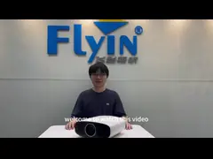 Flyin Q7 LCD светодиодные лампы Андроидный проектор Встроенный стерео динамик US EURO