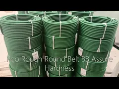Seamless Polyurethane PU Round Belt Non Slip Transmission For Roller Conveyors