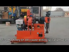 New Tracked GY200 Core Drilling Rig For Geological Exploration And Coring