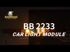 6 LED 12 LED VIP Light Rouge bleu Strobe Module de luxe CG Pièces détachées disponibles