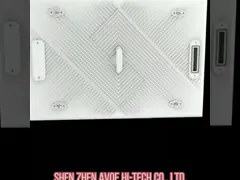 P6.6 1R1G1B Fixed Outdoor LED Display Front And Rear Service 8000cd/M2