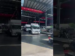 New ISUZU refrigerated truck with CARRIER THERMO KING cooling unit