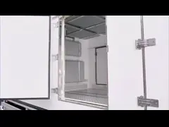 Ice Cream Refrigerated Box Truck Body , Refrigerated Cargo Van Body