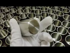 10ml 25ml 35ml 40ml Low Form Zirconium Crucible Straight Wall Zirconium Crucible