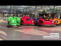 Double Battery Bumper Car With LED Lights 10 Km/H Speed