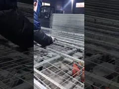 Welded 2.9x1.8m Metal Temporary Fencing Canada Standard For Construction Site