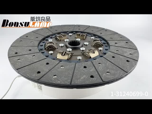 Original Clutch Disc 430*16 MM 1-31240699-0 EXR 10PC1 For ISUZU 1312406990 video