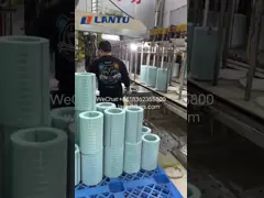 LANTU Truck Air filter cap making line workshop