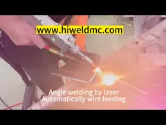 Max Laser Power Fiber Laser Welding 4 In 1 Machine with PLC Control System
